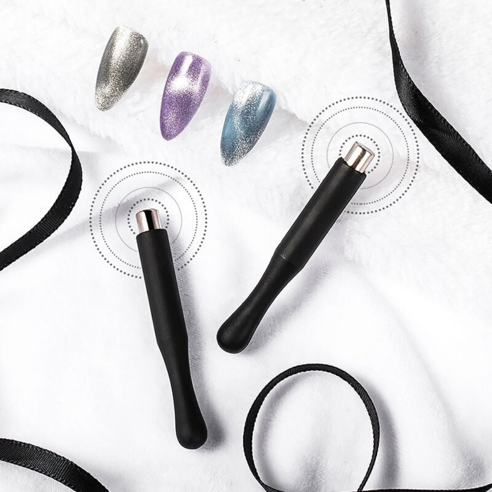 Black Silicone Sleeve Magnetic Stick for Cat Eyes Gel Polish
