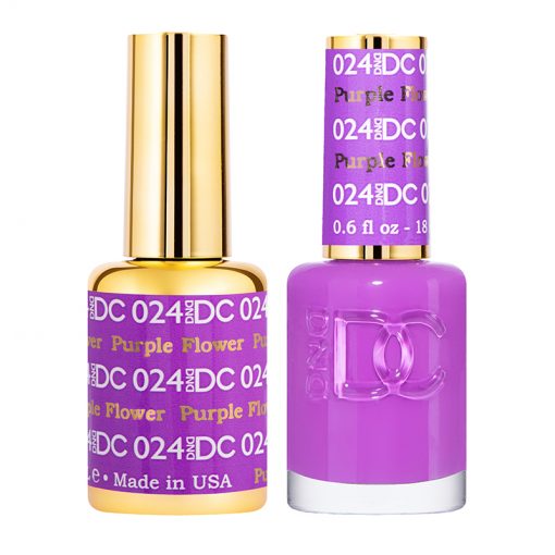 DC Duo - Purple Flower #024