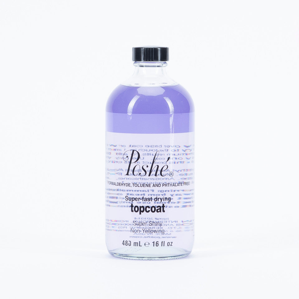 POSHE - Top Coat 480ml/16oz (Fast Drying)