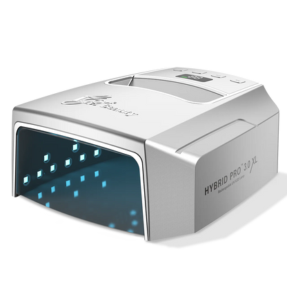HYBRID PRO 3.0 XL Wireless Rechargeable UV/LED Lamp SILVER