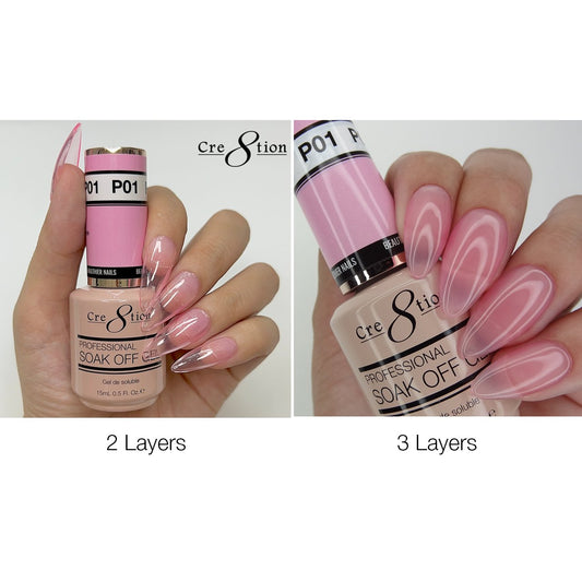 Cre8tion | French Manicure Collection - P01