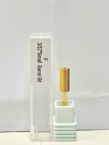 3/32 Small Barrel Nail Drill Bit  (Gold)