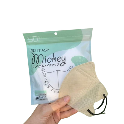 100 Pcs Disposable 5D Face Masks