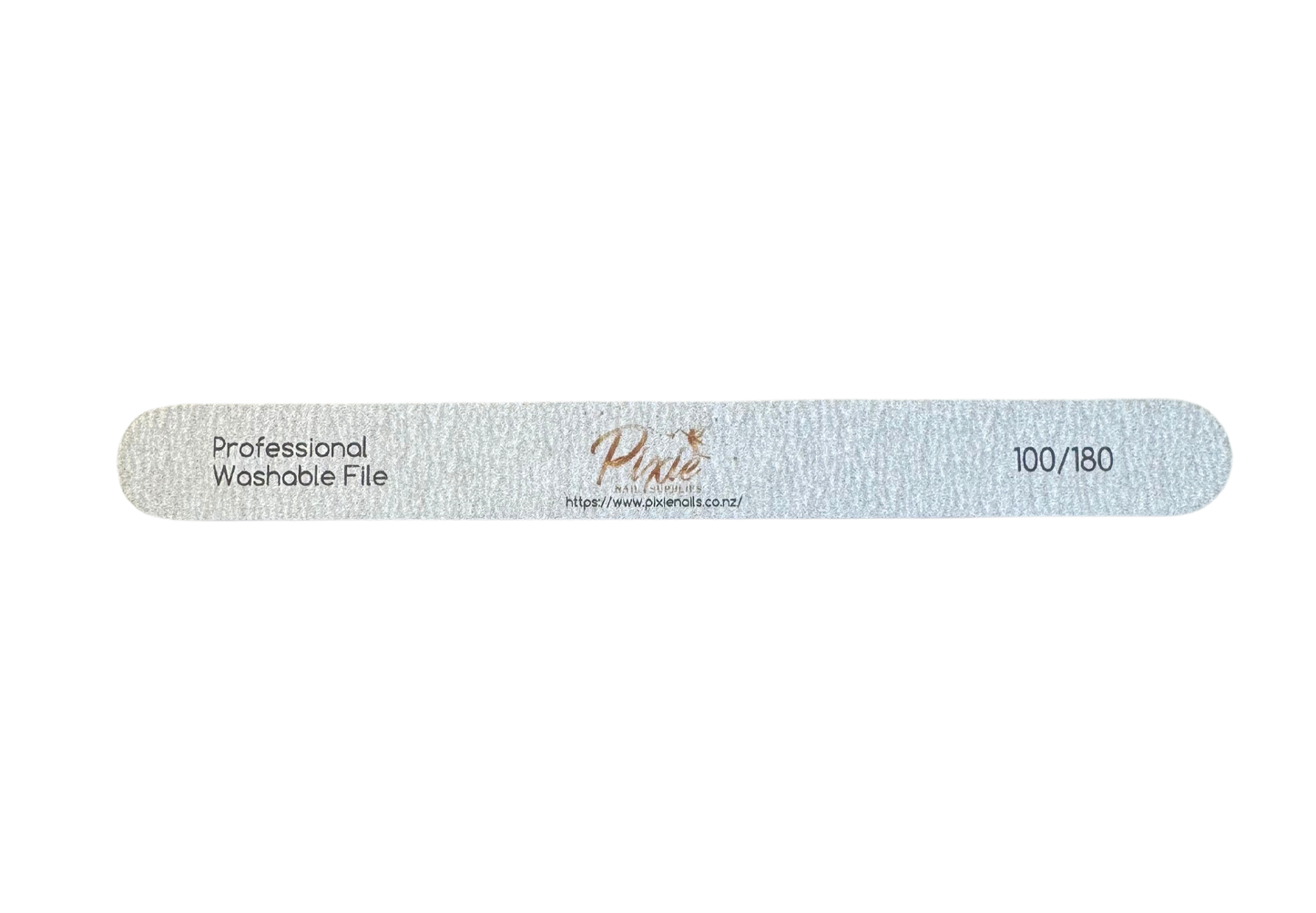 Washable Premium Straight Zebra Nail File ( 100/180)
