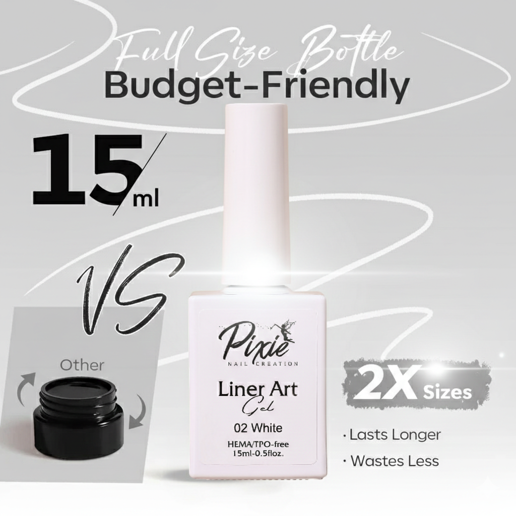 Gel Art Liner - Super White - 15ML