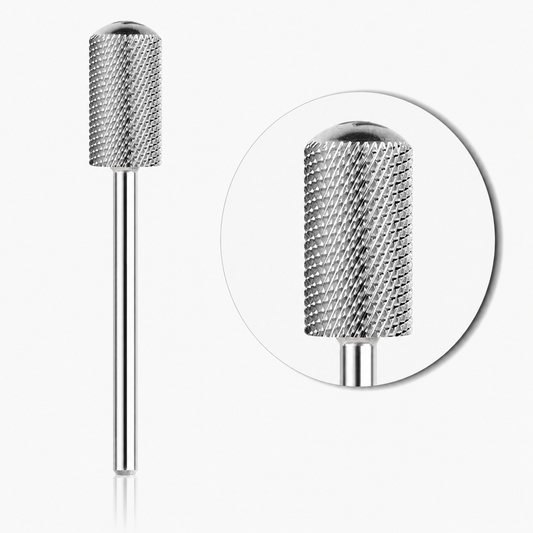 FINE (F) - LARGE BARREL SMOOTH TOP NAIL BIT - SILVER