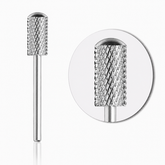 COARSE (C) - LARGE BARREL SMOOTH TOP NAIL BIT - SILVER