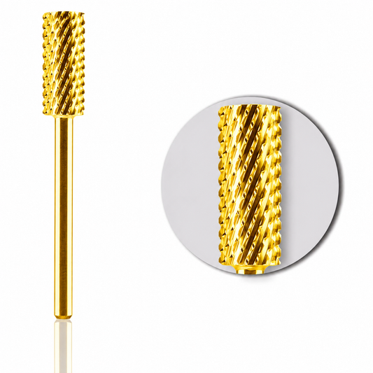2X COARSE (2XC)- SMALL BARREL NAIL DRILL BIT  - GOLD