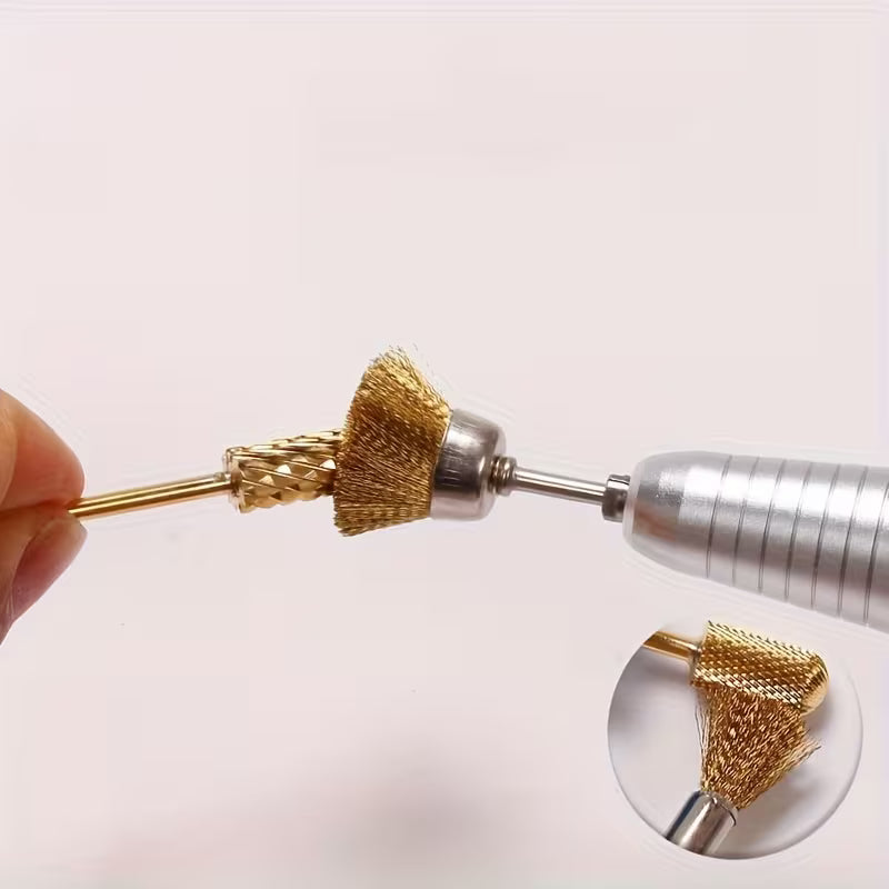 COOPER WIRE CLEANING BRUSH - NAIL DRILL BIT