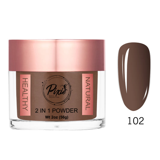 PIXIE 2in1 DIP/ACRYLIC POWDER - #102
