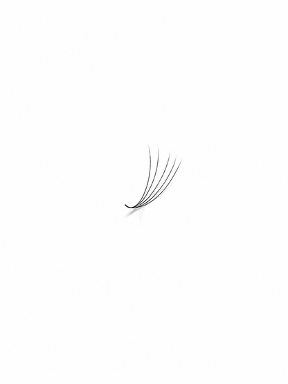5D (0.05) Premade Volume Fans  - Single Sizes
