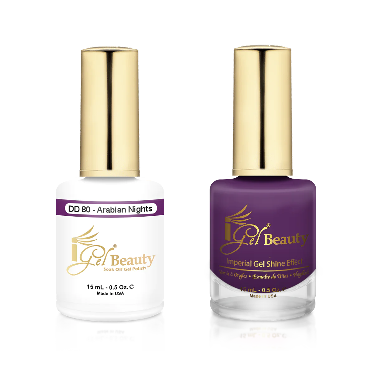 IGEL | GEL & NORMAL POLISH DUO - DD080 Arabian Nights