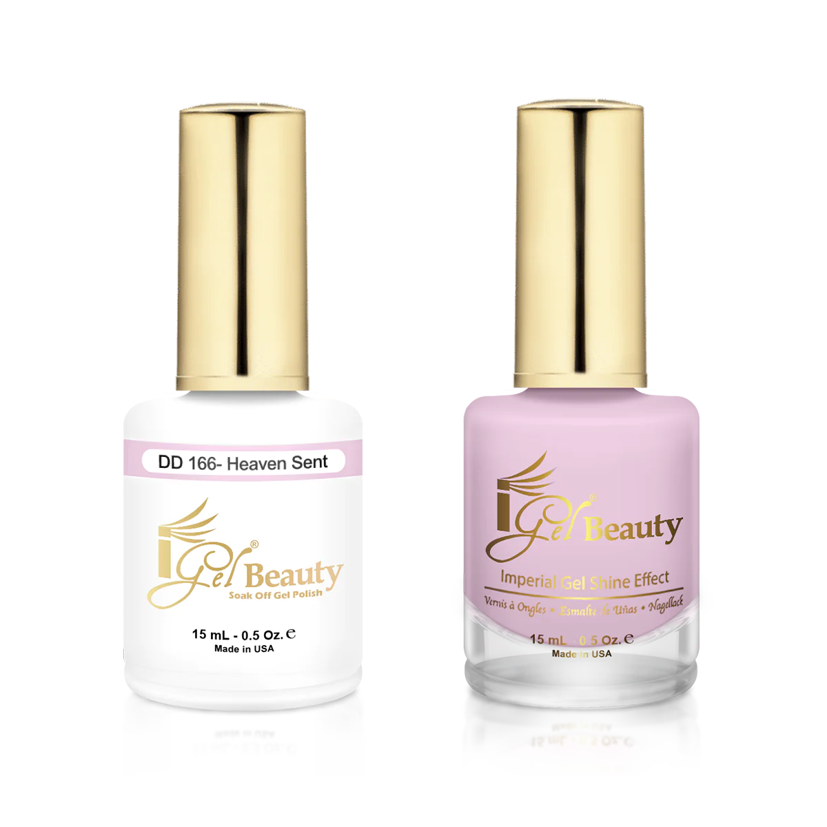 IGEL | GEL & NORMAL POLISH DUO - DD166 Heaven Sent