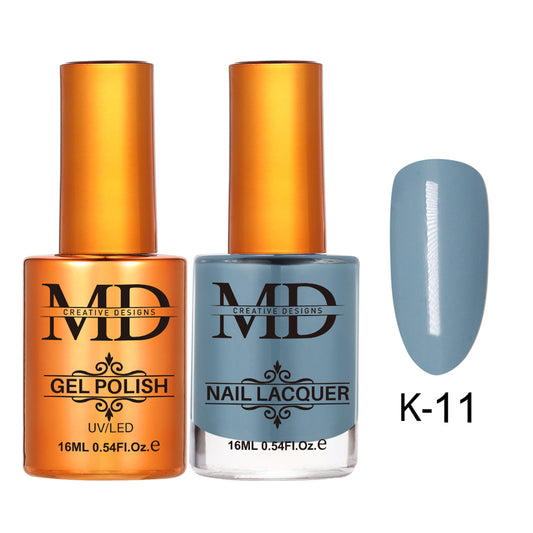 MD CREATIVE - K11 | 2 IN 1 Gel Polish & Lacquer