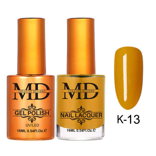 MD CREATIVE - K13 | 2 IN 1 Gel Polish & Lacquer