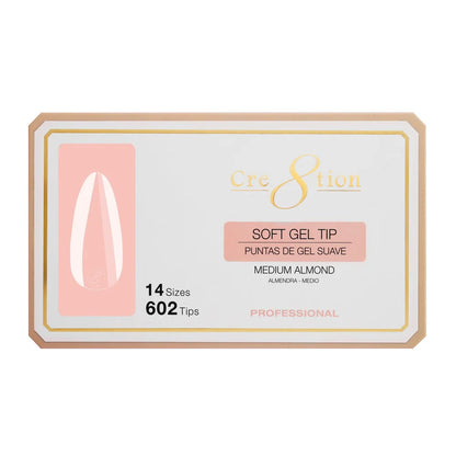 Cre8tion | ALMOND - Box of Soft Tips