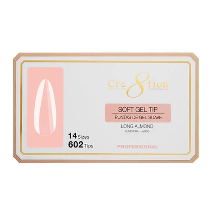 Cre8tion | ALMOND - Box of Soft Tips