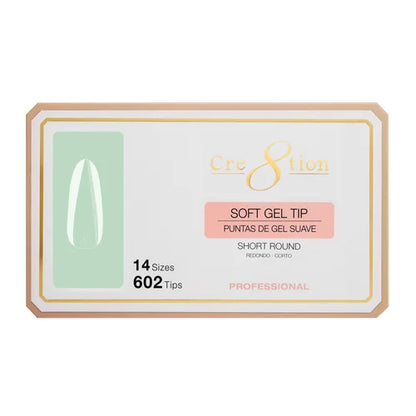 Cre8tion | ROUND - Box of Soft Tips