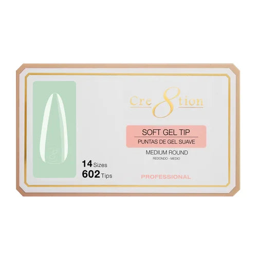 Cre8tion | ROUND - Box of Soft Tips