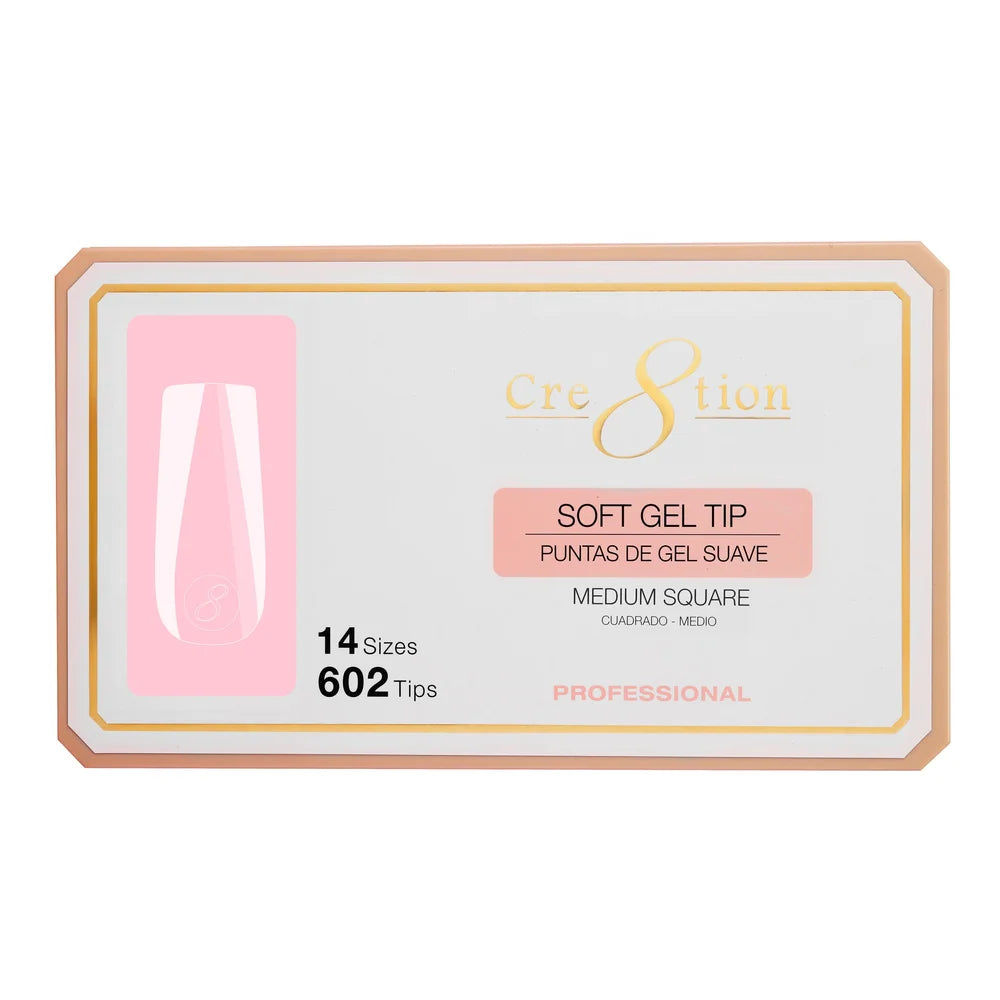 Cre8tion | SQUARE - Box of Soft Tips