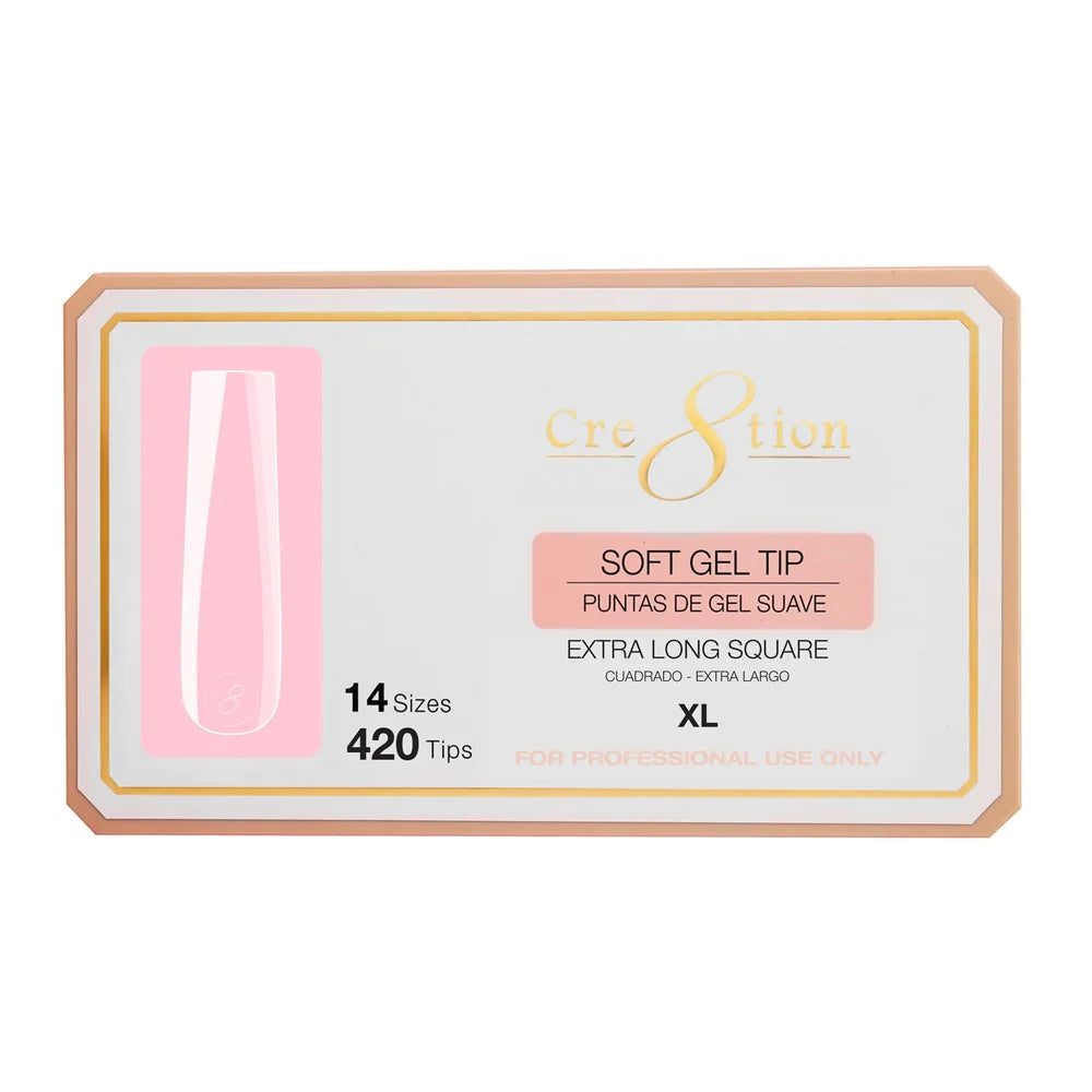 Cre8tion | SQUARE - Box of Soft Tips