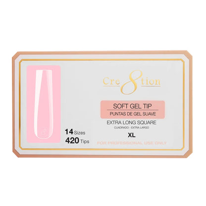 Cre8tion | SQUARE - Box of Soft Tips