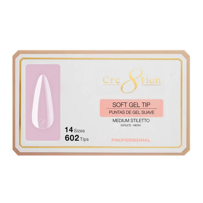 Cre8tion | STILETTO - Box of Soft Tips