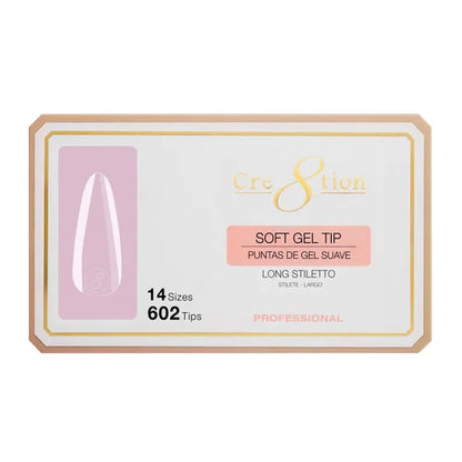 Cre8tion | STILETTO - Box of Soft Tips