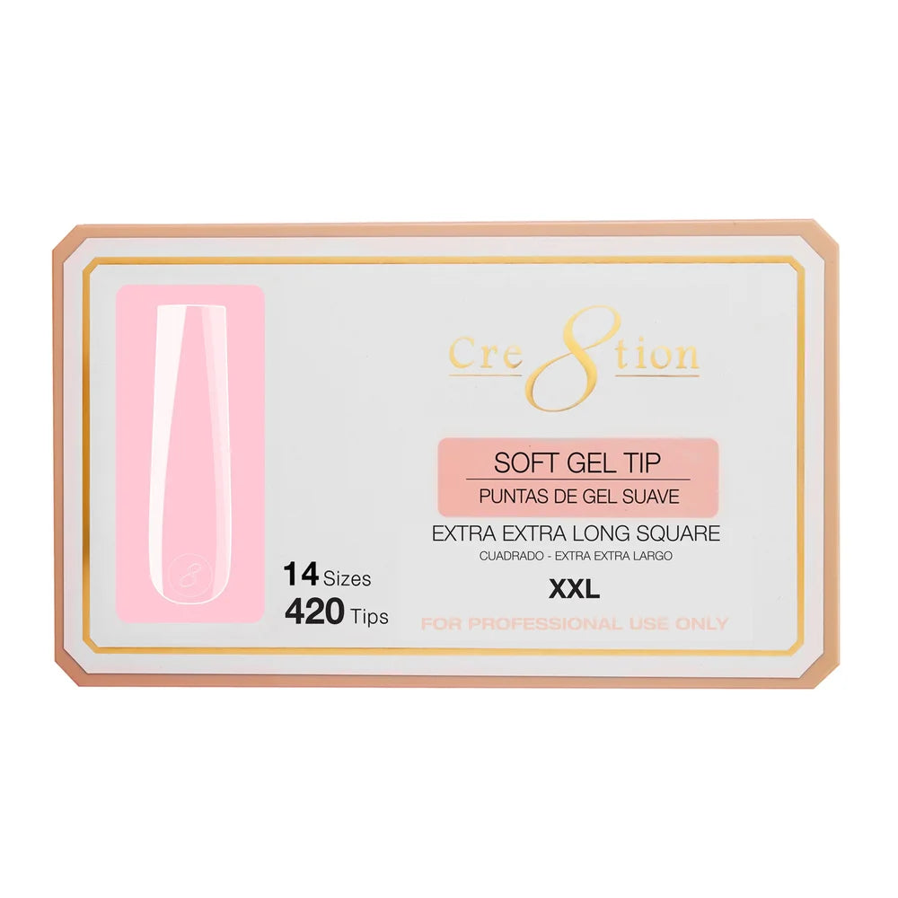 Cre8tion | SQUARE - Box of Soft Tips