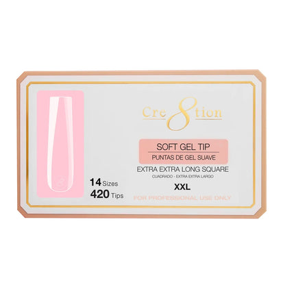 Cre8tion | SQUARE - Box of Soft Tips
