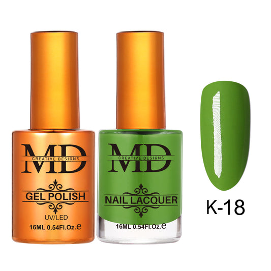MD CREATIVE - K18 | 2 IN 1 Gel Polish & Lacquer