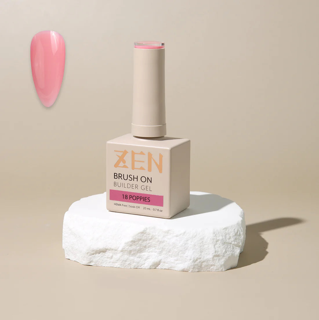 KaZEN | Brush-on Builder Gel -#18