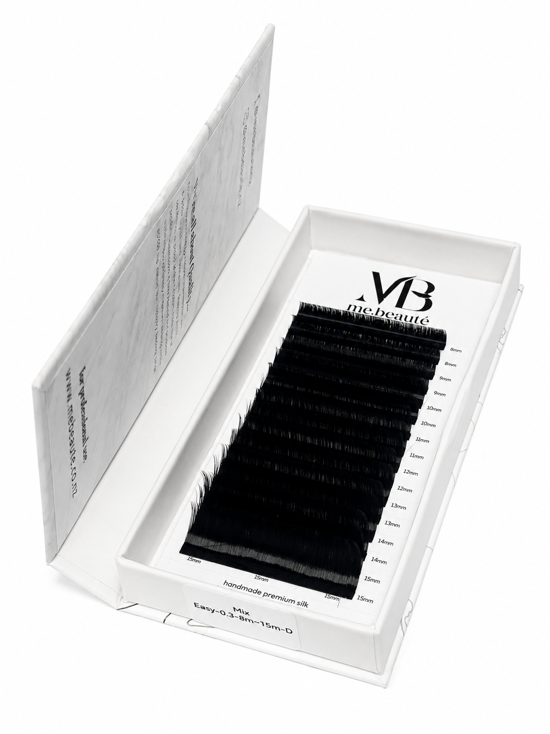 Easy Volume Fans - Mixed Size Lashes - 0.03mm