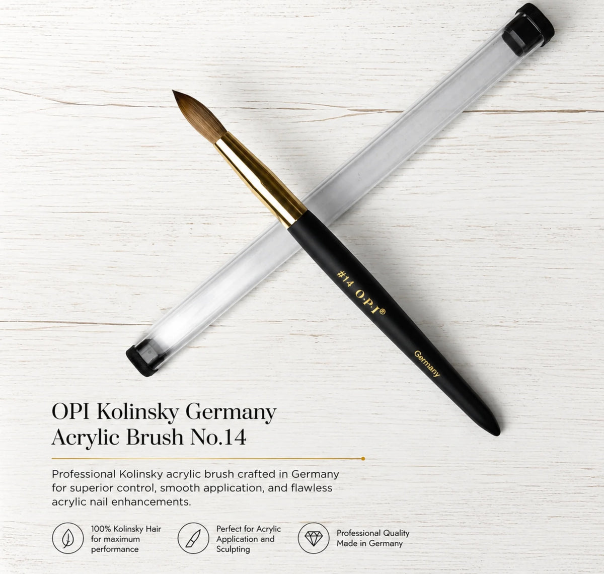 OPI | Kolinsky Germany Acrylic Brush