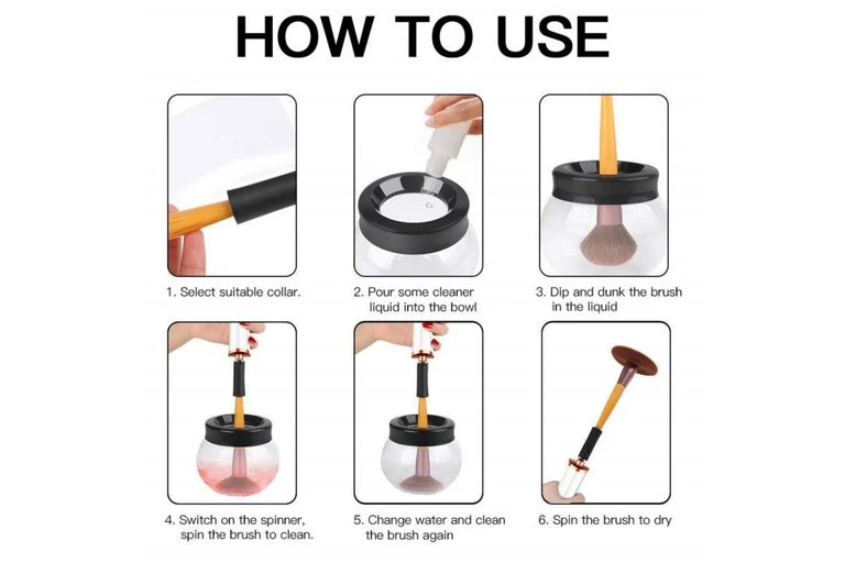 MAKEUP BRUSH CLEANER