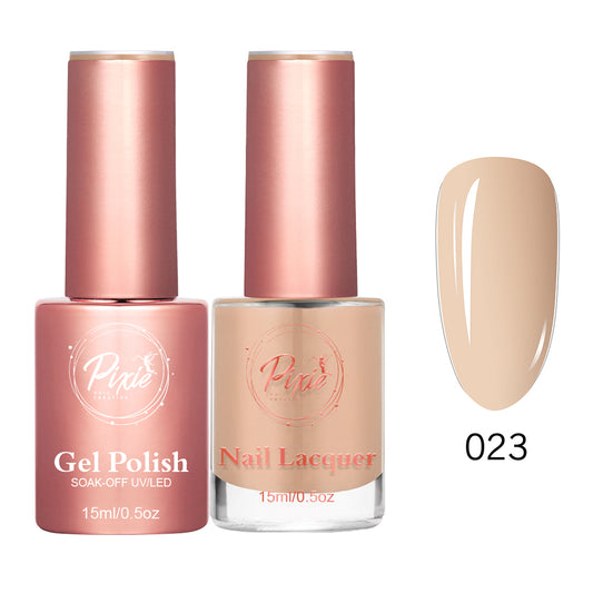 Pixie 2in1 Gel Polish + Nail Lacquer - #023