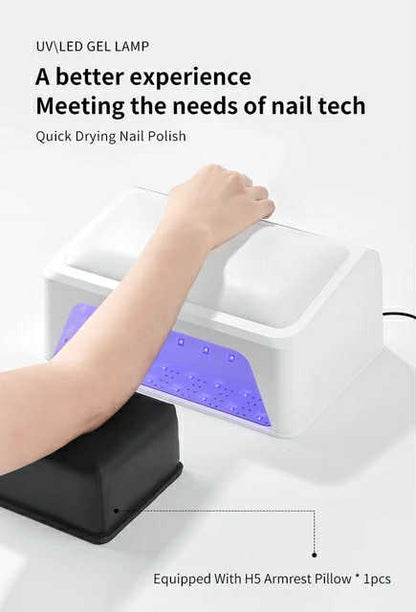 SNRQI L6 - Scoping Hand Pillow Nail Lamp