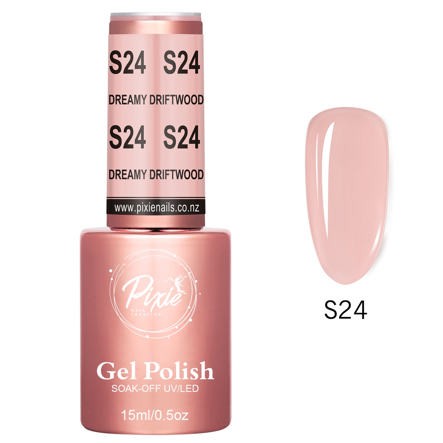PIXIE GEL | Sheer Collection - S24 Creamy Driftwood