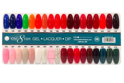 Cre8tion Duo | Matching Color Gel & Nail Lacquer #276 Hell Of A Deal