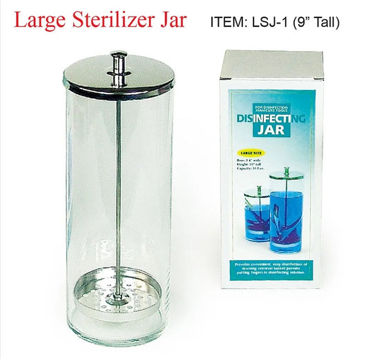 Glass Sterilizer Jar