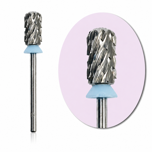 4XC - SILVER - 6.60mm LARGE SMOOTH TOP NAIL DRILL BIT