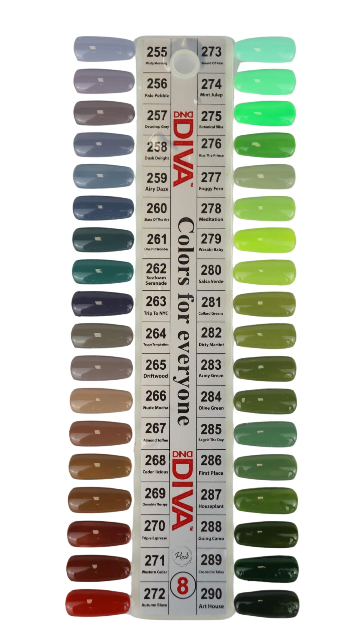 DND DIVA Gel Lacquer Duo DV 269 Chocolate Therapy