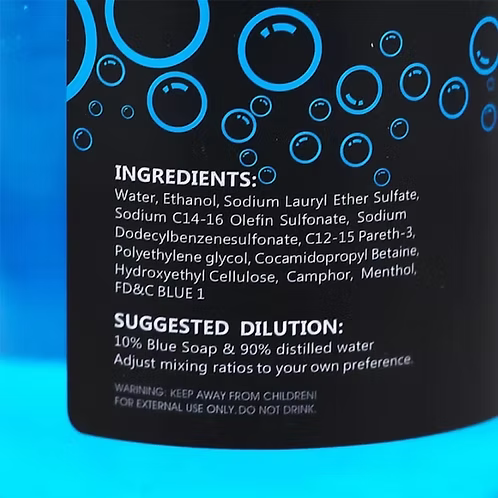 Blue Soap Tattoo Cleaning and Soothing Solution - 500ml