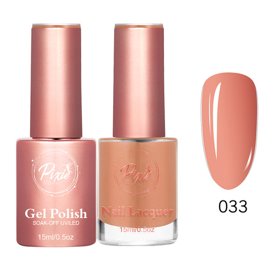 Pixie 2in1 Gel Polish + Nail Lacquer - #033