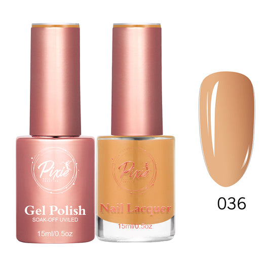 Pixie 2in1 Gel Polish + Nail Lacquer - #036