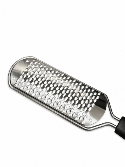 Stainless Steel Callus Remover Foot File - Black Handle