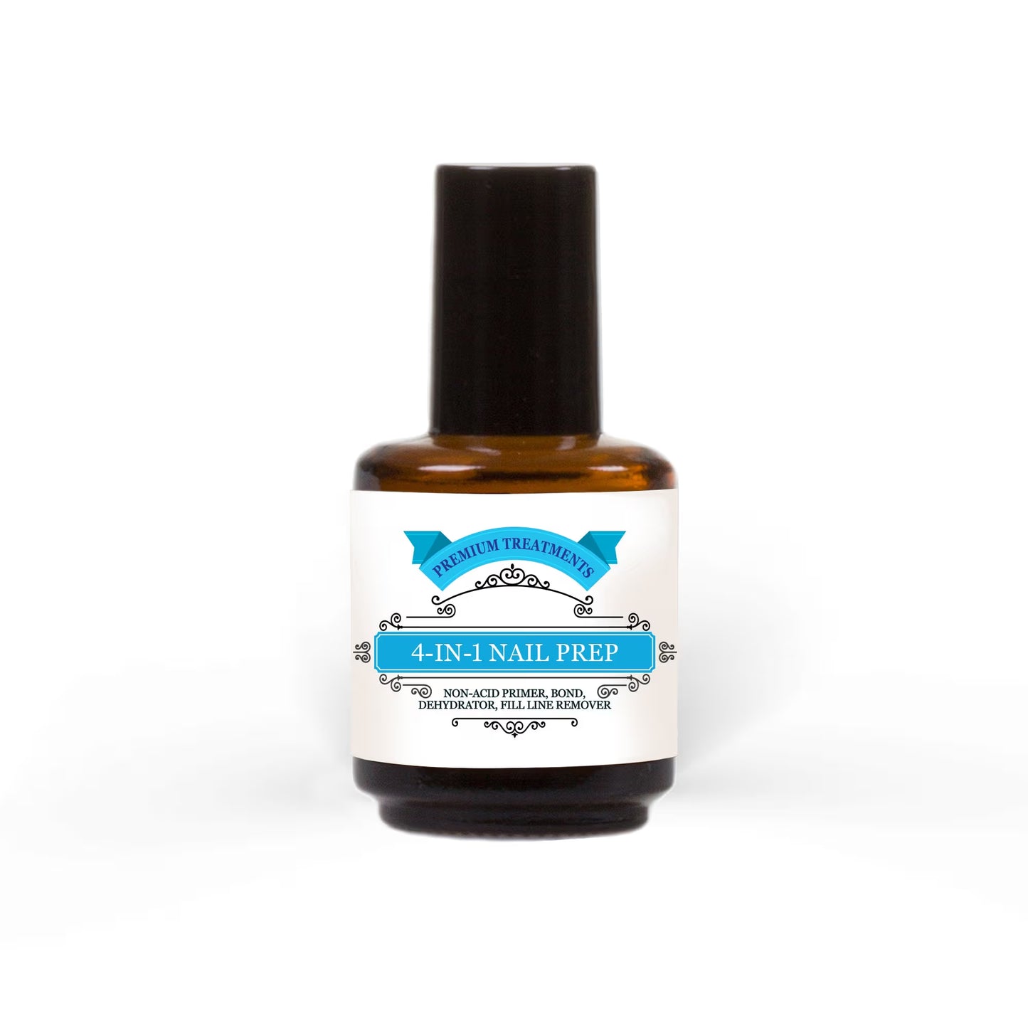 4-in-1 Nail Prep (non-acid Primer, Bond, Dehydrator, Fill Line Remover) - 8oz