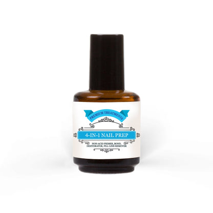 4-in-1 Nail Prep (non-acid Primer, Bond, Dehydrator, Fill Line Remover) - 8oz