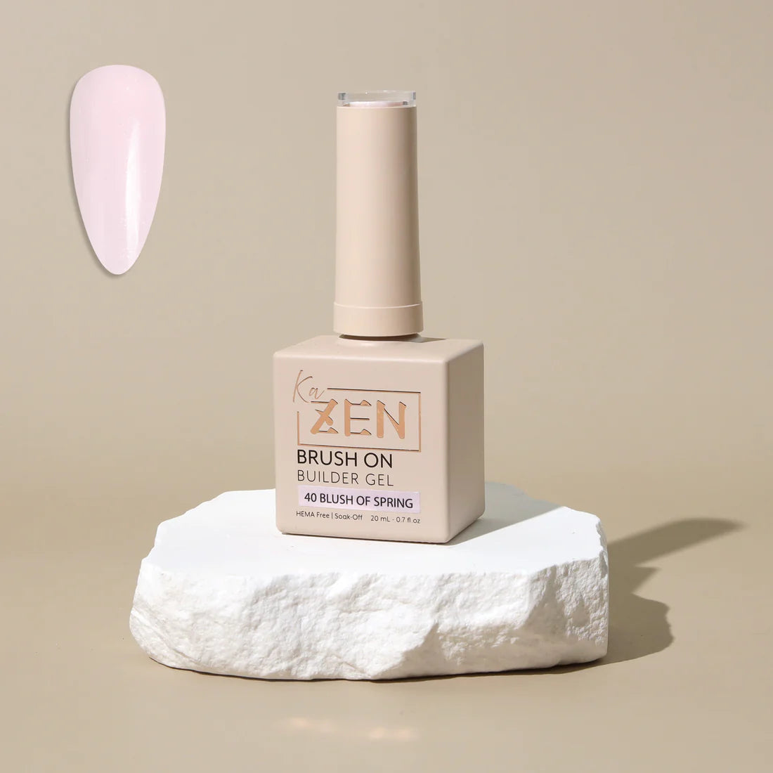 KaZEN | Brush-on Builder Gel -#40