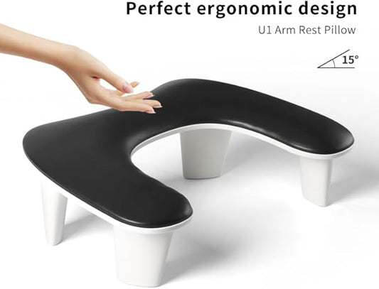 Deluxe Ergonomic U Shape Nail Arm Rest